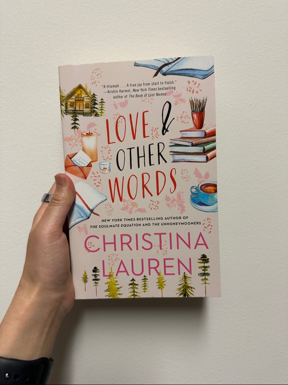 Love & Other Words by Christina Lauren - Pink Paperback